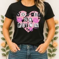 Mean You Are So Fetch Valentine's Day Heart Women's T-Shirt thumb 2