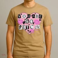 Mean You Are So Fetch Valentine's Day Heart T-Shirt thumb 3