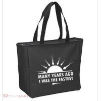 Many Years Ago I Was The Fastest Funny Sarcastic Tote Bag thumb 2