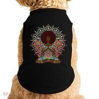 Meditation Yoga Afro Woman Doggie Tank thumb 0