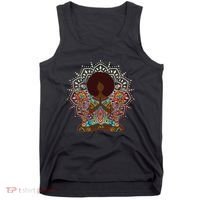 Meditation Yoga Afro Woman Tank Top thumb 0