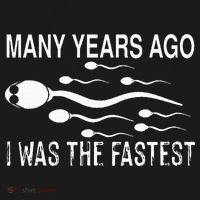 Many Years Ago I Was The Fastest Funny Sperm Women's Hoodie thumb 2