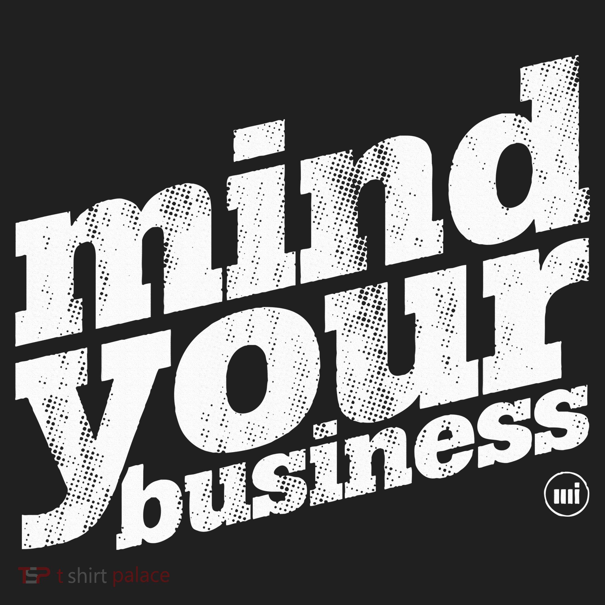 Mind Your Business 7 Panel Mesh Trucker Snapback Hat