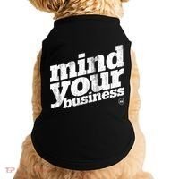 Mind Your Business Doggie Tank thumb 0