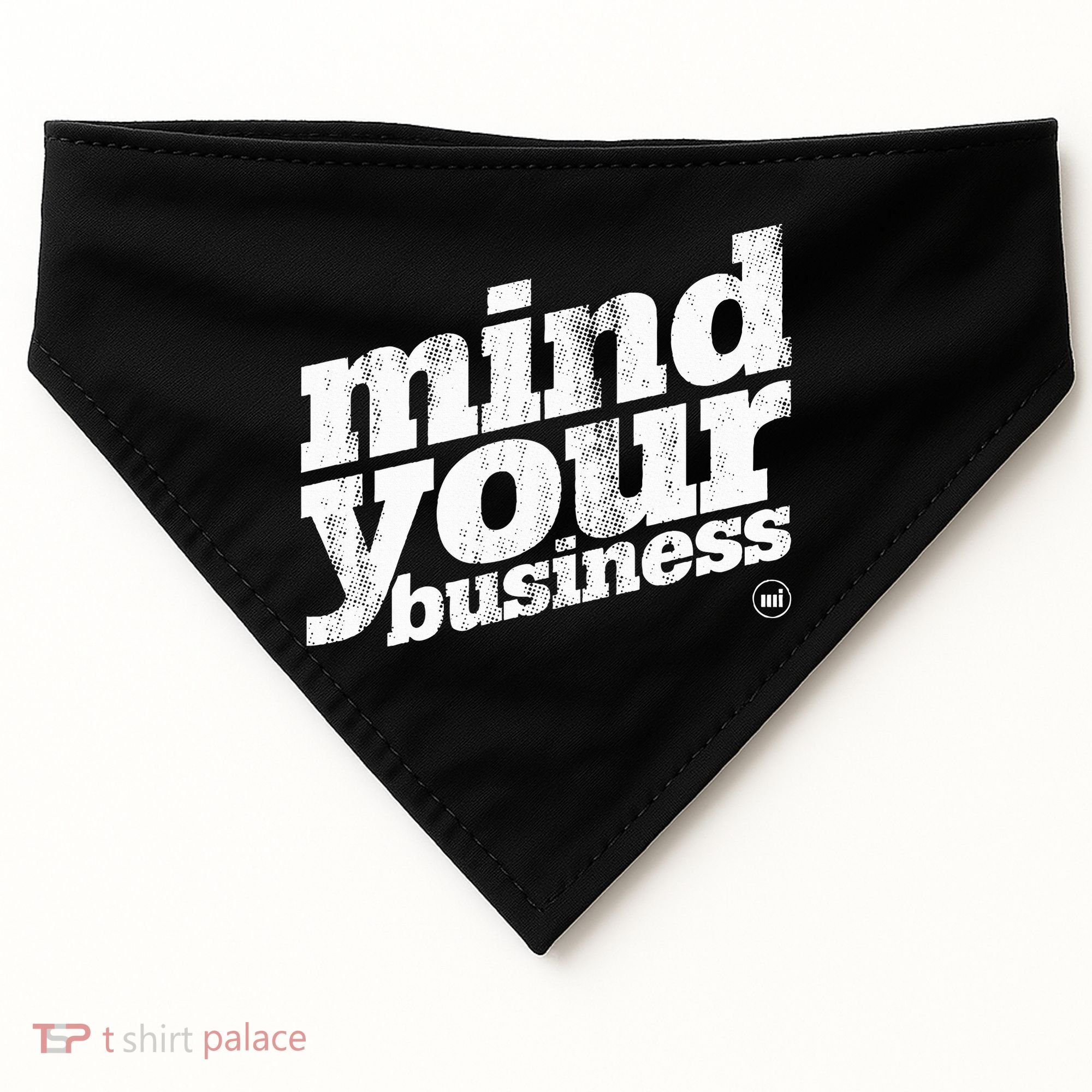 Mind Your Business USA-Made Doggie Bandana