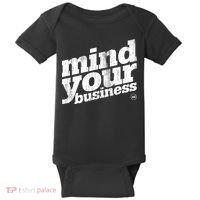 Mind Your Business Baby Bodysuit thumb 0