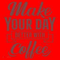 Make Your Day Better With Coffee Santa Hat thumb 1