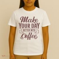 Make Your Day Better With Coffee T-Shirt thumb 4