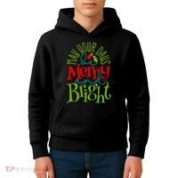 May Your Days Be Merry And Bright Kids Hoodie thumb 4