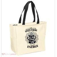 Mandala Yoga Elephant Zen Meditation Quote Buddhism Buddhist Gift Tote Bag thumb 2