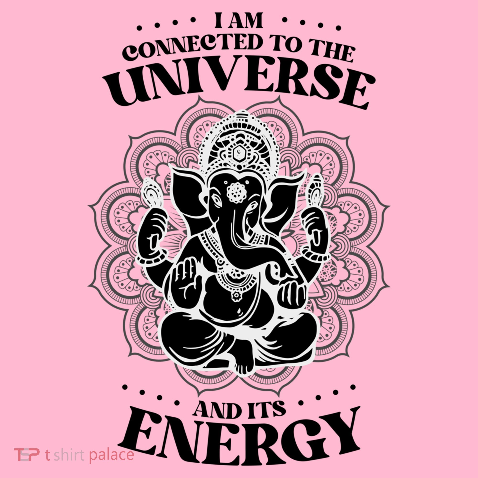 Mandala Yoga Elephant Zen Meditation Quote Buddhism Buddhist Gift Coaster