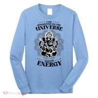 Mandala Yoga Elephant Zen Meditation Quote Buddhism Buddhist Gift Long Sleeve Shirt thumb 0