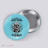 Mandala Yoga Elephant Zen Meditation Quote Buddhism Buddhist Gift Button thumb 0