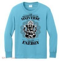 Mandala Yoga Elephant Zen Meditation Quote Buddhism Buddhist Gift Kids Long Sleeve Shirt thumb 0