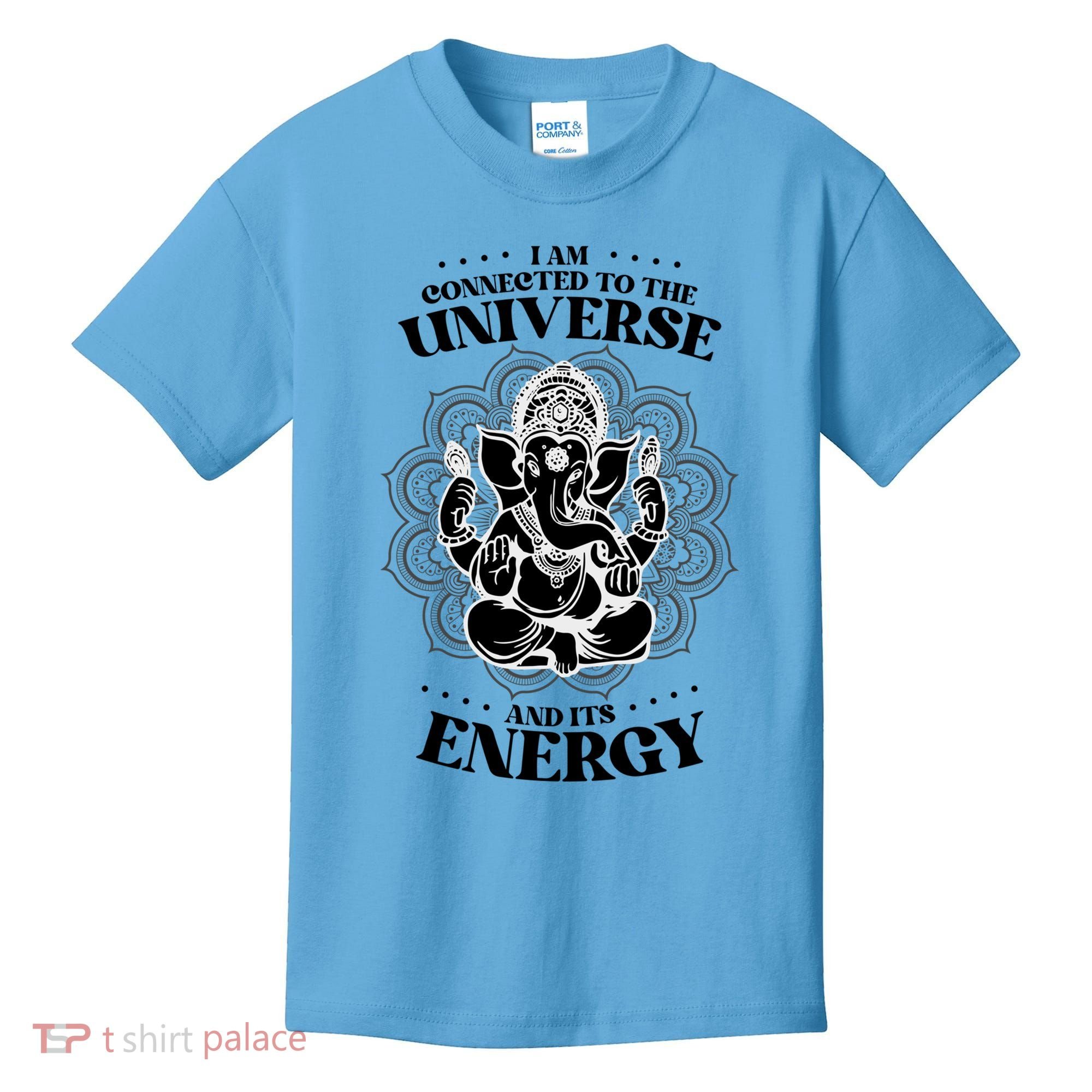 Mandala Yoga Elephant Zen Meditation Quote Buddhism Buddhist Gift Kids T-Shirt