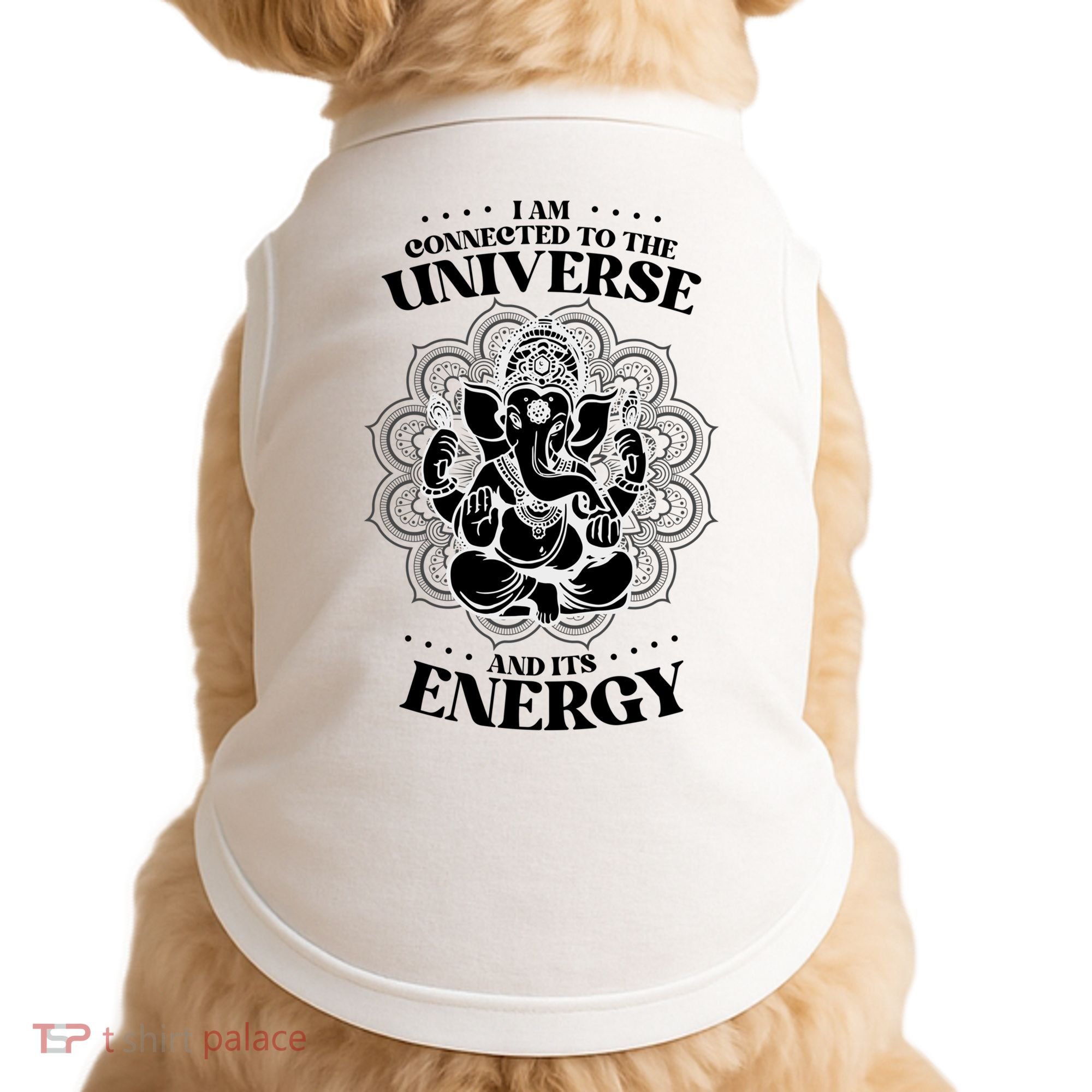Mandala Yoga Elephant Zen Meditation Quote Buddhism Buddhist Gift Doggie Tank