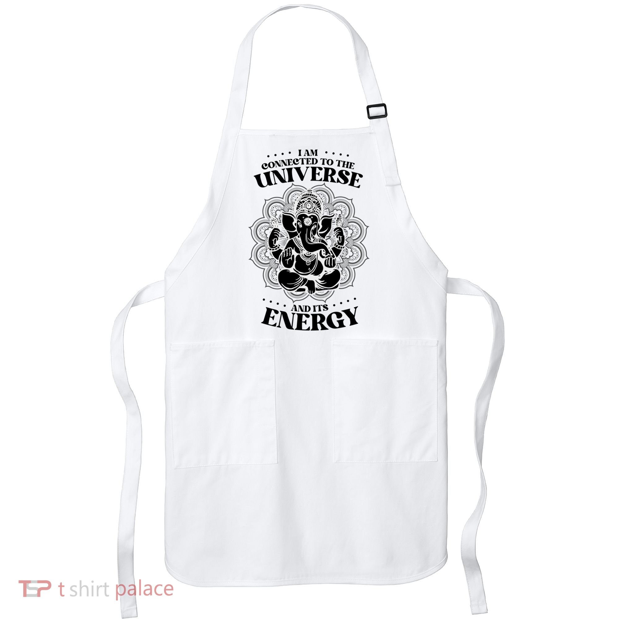 Mandala Yoga Elephant Zen Meditation Quote Buddhism Buddhist Gift Apron