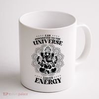 Mandala Yoga Elephant Zen Meditation Quote Buddhism Buddhist Gift Coffee Mug thumb 1