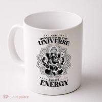 Mandala Yoga Elephant Zen Meditation Quote Buddhism Buddhist Gift Coffee Mug thumb 0