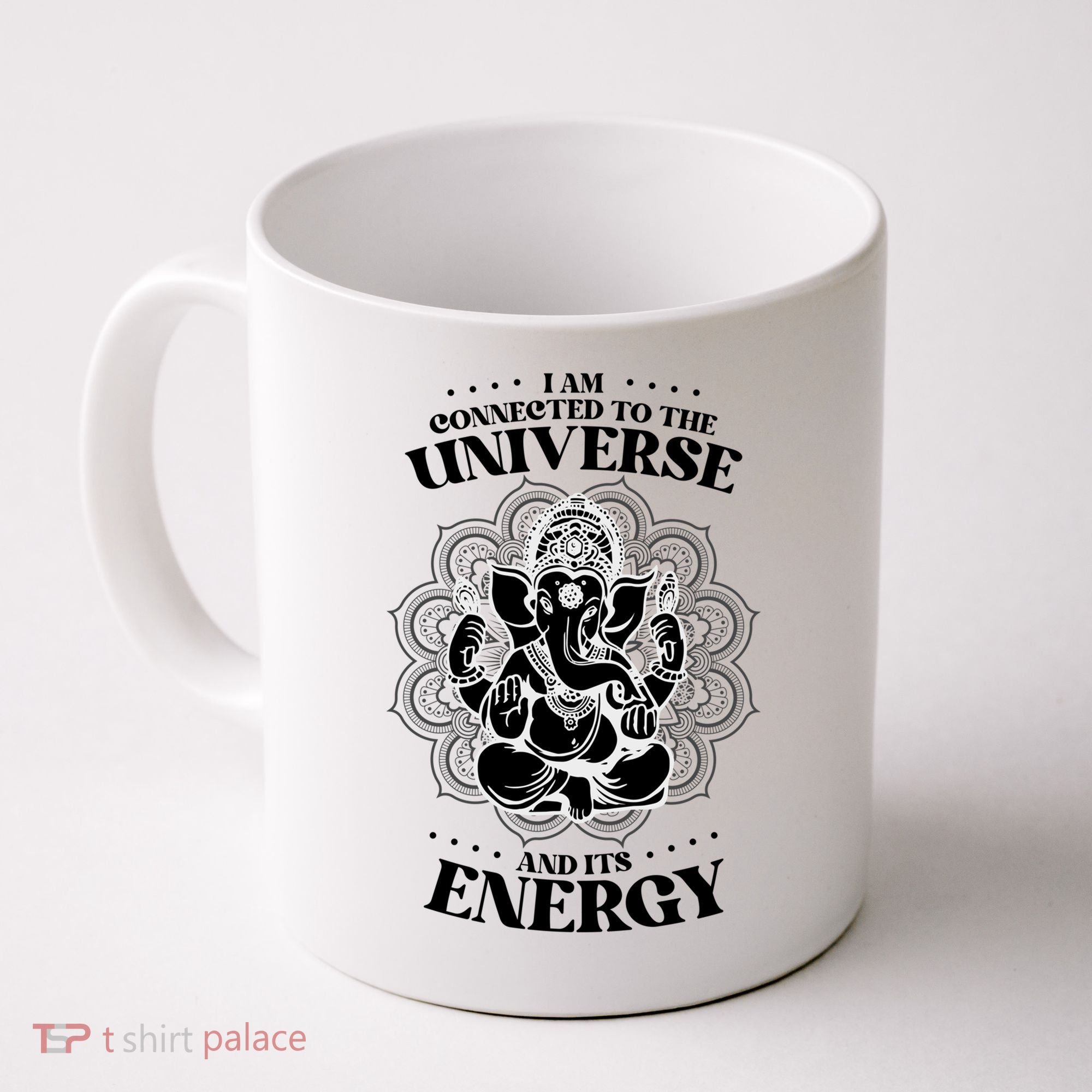 Mandala Yoga Elephant Zen Meditation Quote Buddhism Buddhist Gift Coffee Mug