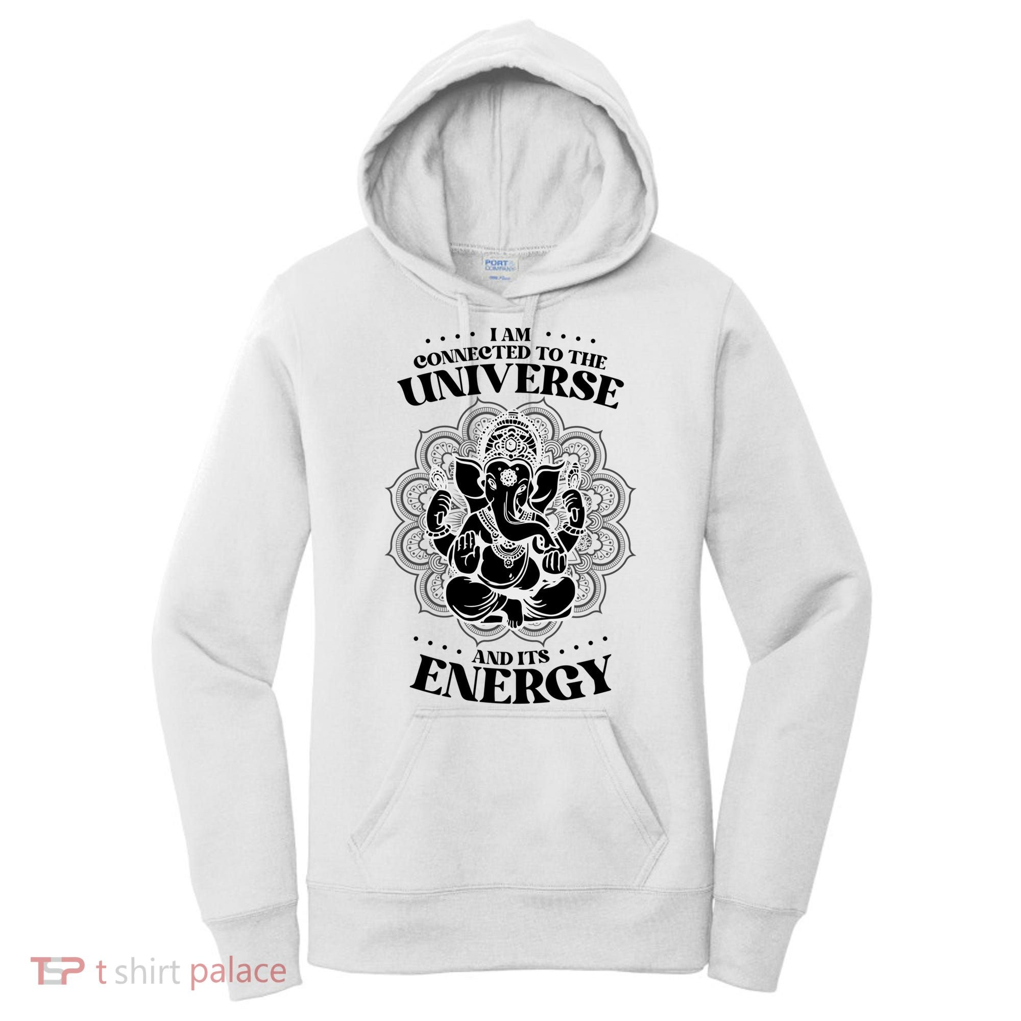 Mandala Yoga Elephant Zen Meditation Quote Buddhism Buddhist Gift Women's Hoodie