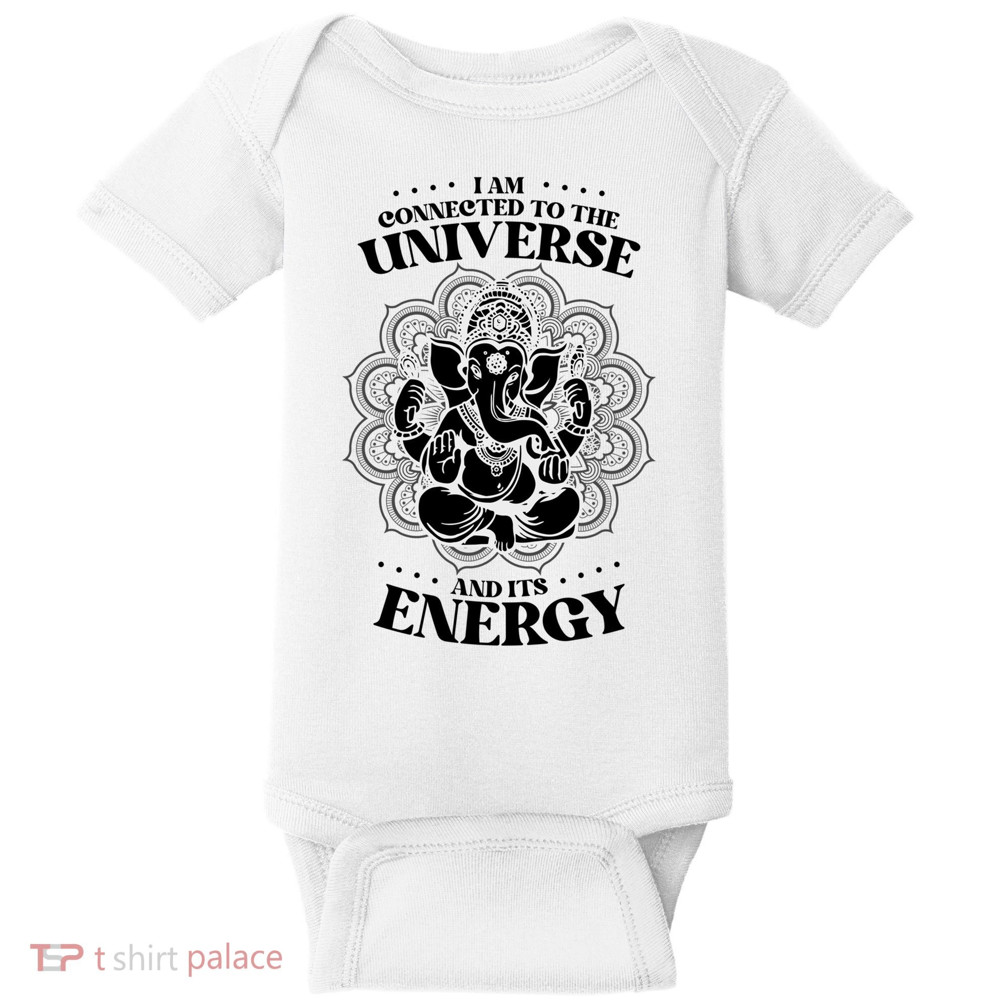 Mandala Yoga Elephant Zen Meditation Quote Buddhism Buddhist Gift Baby Bodysuit