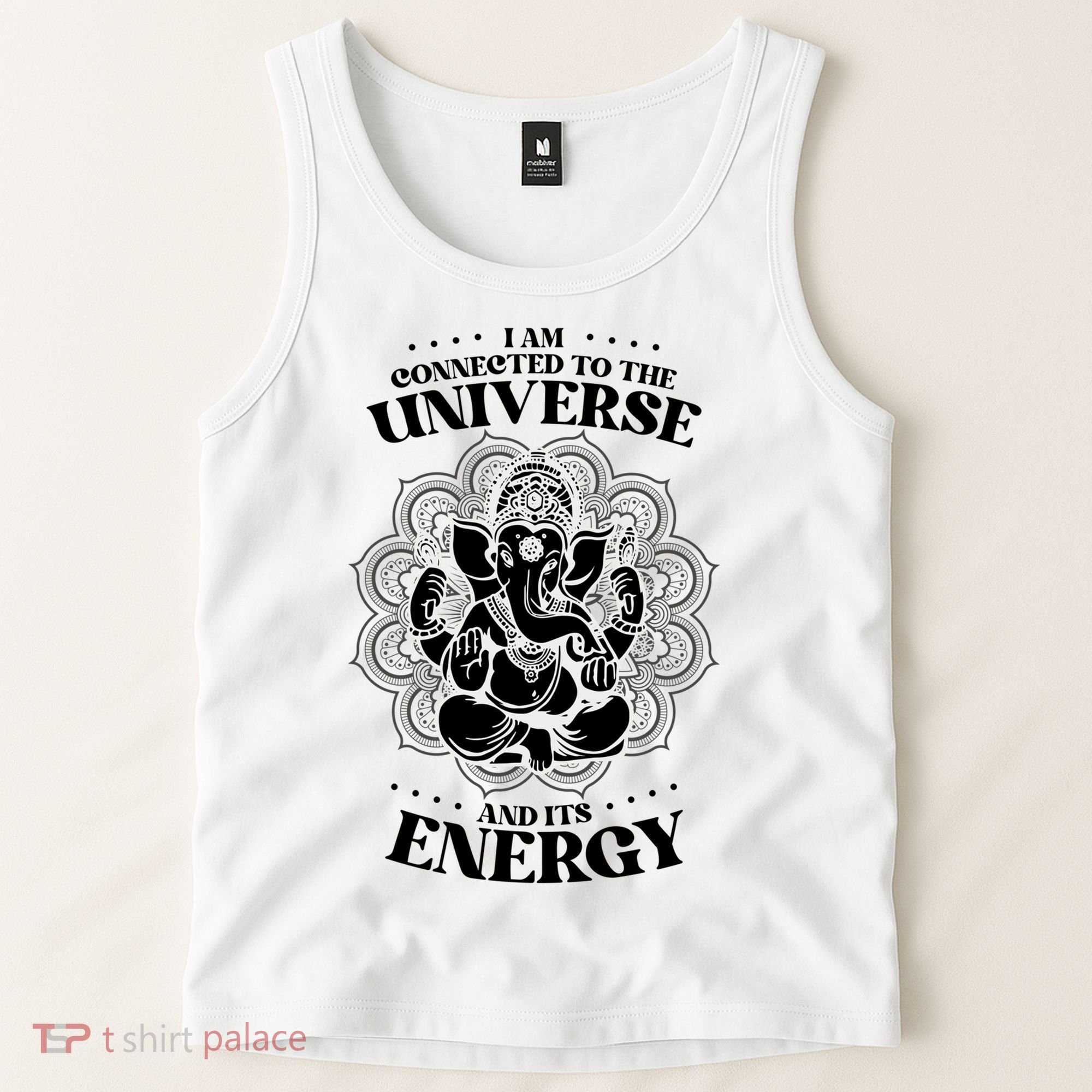 Mandala Yoga Elephant Zen Meditation Quote Buddhism Buddhist Gift Tank Top