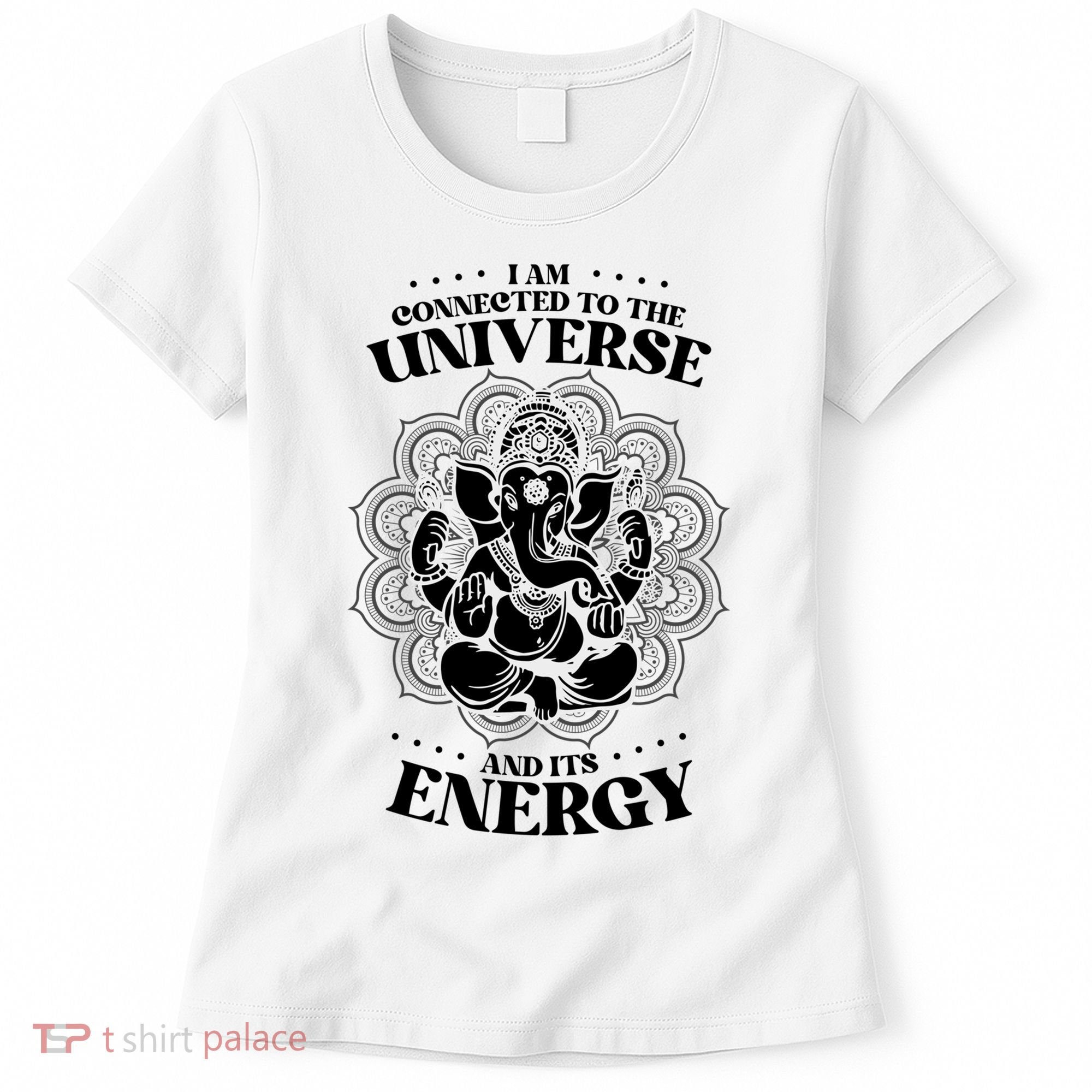 Mandala Yoga Elephant Zen Meditation Quote Buddhism Buddhist Gift Women's T-Shirt