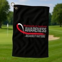 Myelodysplastic Syndromes Because It Matters Golf Towel thumb 1
