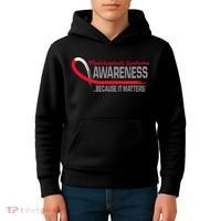 Myelodysplastic Syndromes Because It Matters Kids Hoodie thumb 4