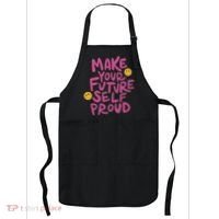 Make Your Future Self Proud Smiley Apron thumb 0