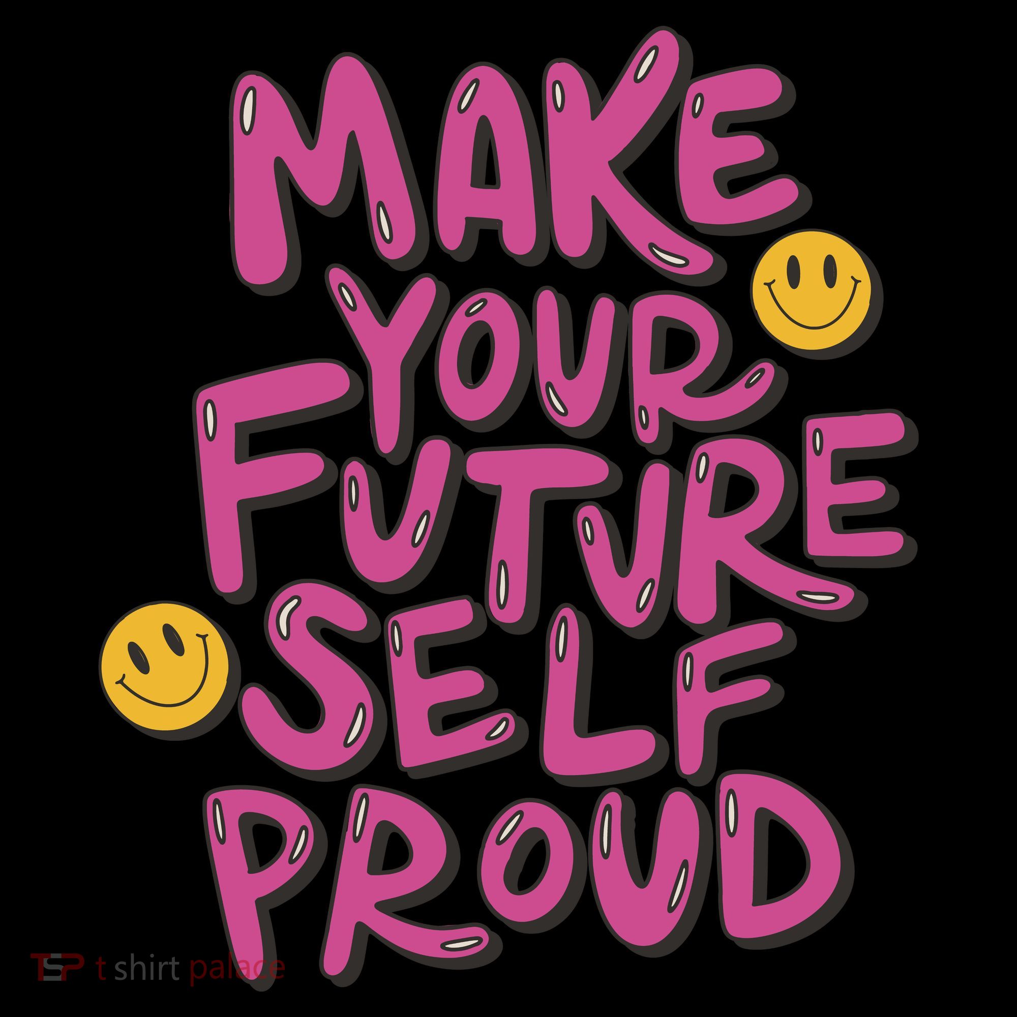 Make Your Future Self Proud Smiley Coffee Mug