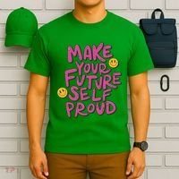 Make Your Future Self Proud Smiley T-Shirt thumb 6