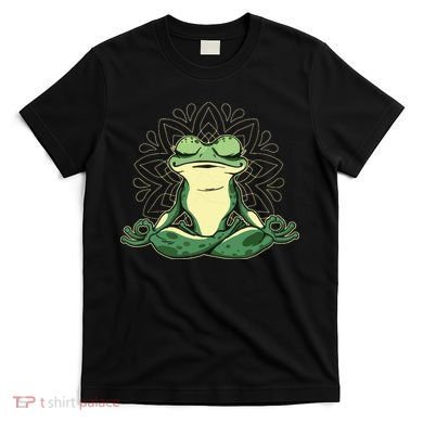 Meditating Yoga Frog T-Shirt