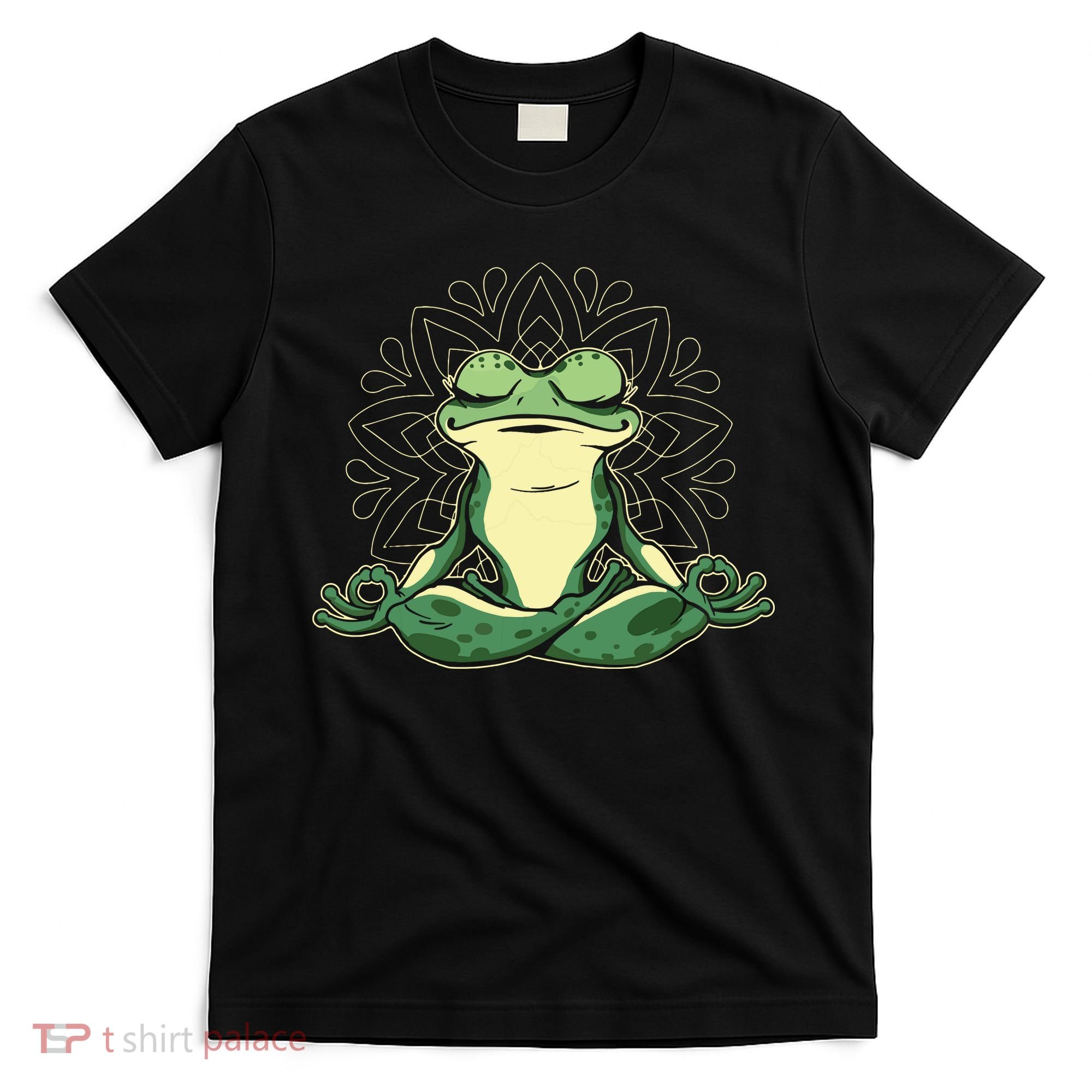 Meditating Yoga Frog T-Shirt