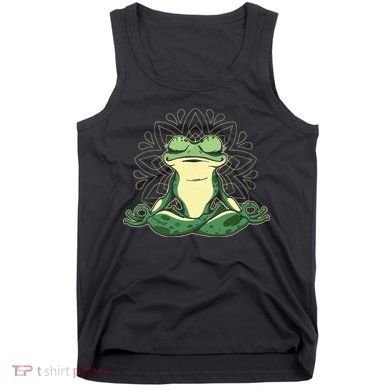 Meditating Yoga Frog Tank Top
