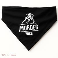 Murder Yoga Fighter Wrestling Gear Wrestling Rules USA-Made Doggie Bandana thumb 0