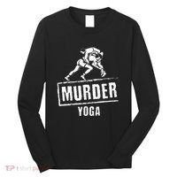 Murder Yoga Fighter Wrestling Gear Wrestling Rules Long Sleeve Shirt thumb 0