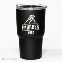 Murder Yoga Fighter Wrestling Gear Wrestling Rules Tumbler thumb 0