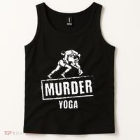 Murder Yoga Fighter Wrestling Gear Wrestling Rules Tank Top thumb 2
