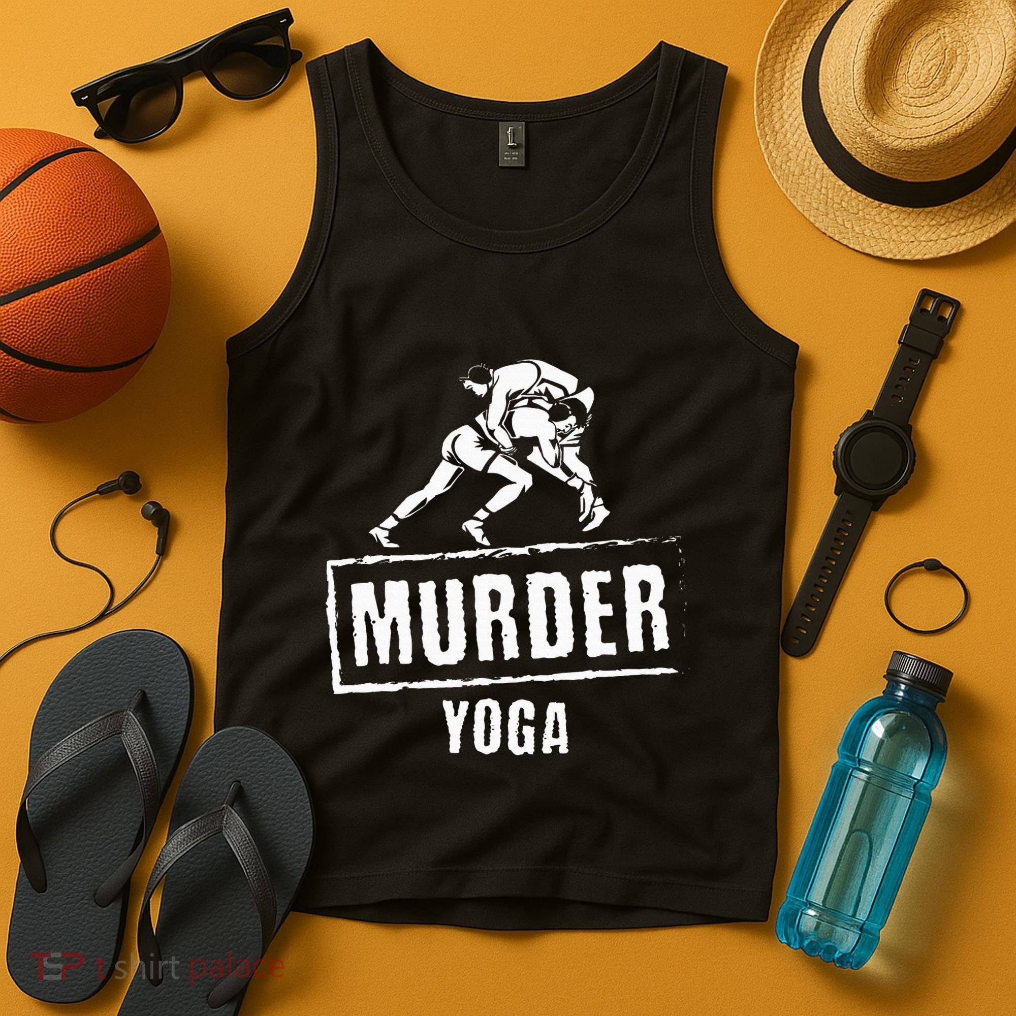 Murder Yoga Fighter Wrestling Gear Wrestling Rules Tank Top