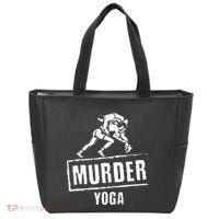 Murder Yoga Fighter Wrestling Gear Wrestling Rules Tote Bag thumb 0