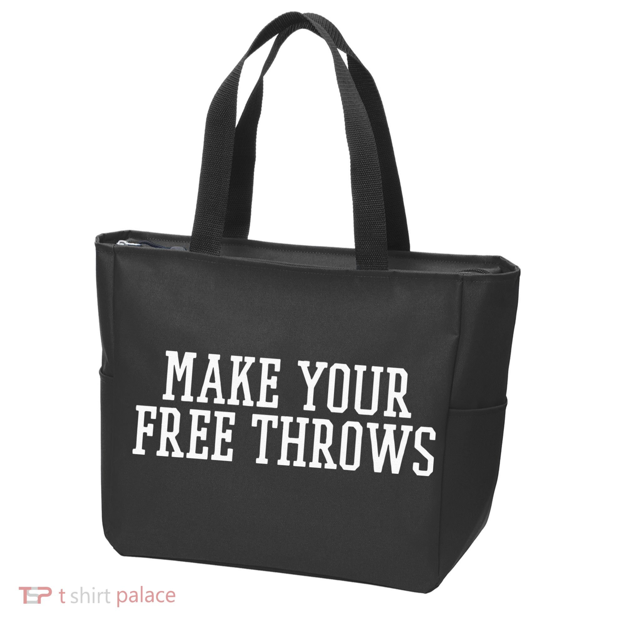 Make Your Free Throws Basketball Team Funny Parlay Betting Tote Bag