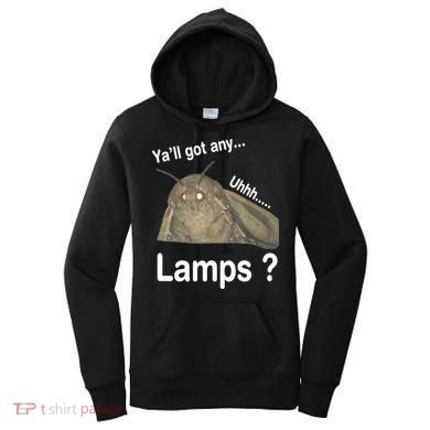 Moth Yall Got Any Lamps? Meme Women's Hoodie