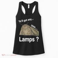 Moth Yall Got Any Lamps? Meme Women's Tank Top thumb 0