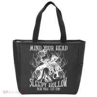Mind Your Head Headless Horseman Est 1790 Headless Horseman Horror Tote Bag thumb 0