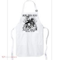 Mind Your Head Headless Horseman Est 1790 Headless Horseman Horror Apron thumb 0