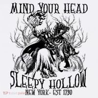 Mind Your Head Headless Horseman Est 1790 Headless Horseman Horror Sweatshirt thumb 3