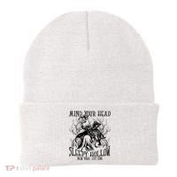 Mind Your Head Headless Horseman Est 1790 Headless Horseman Horror Beanie thumb 0