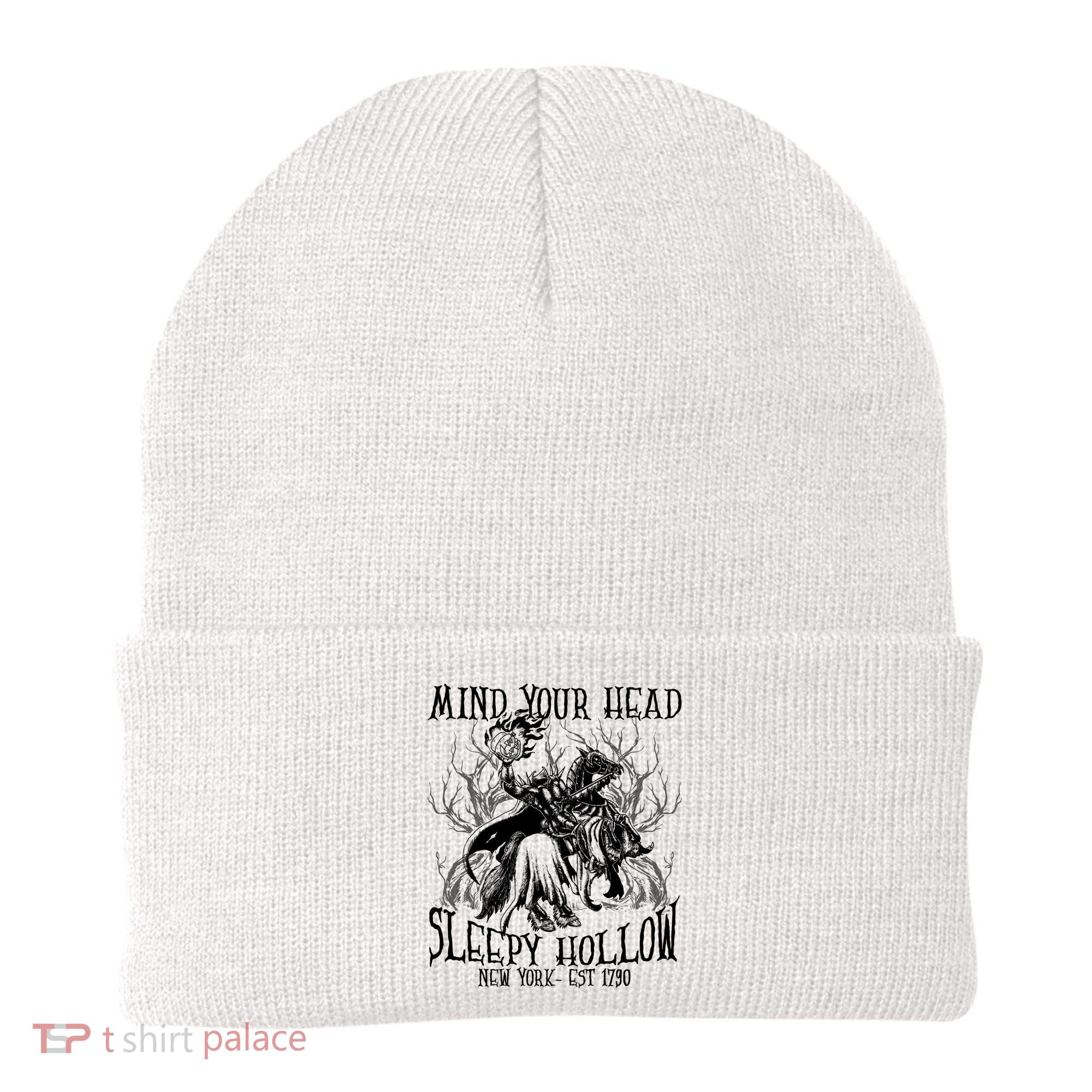 Mind Your Head Headless Horseman Est 1790 Headless Horseman Horror Beanie